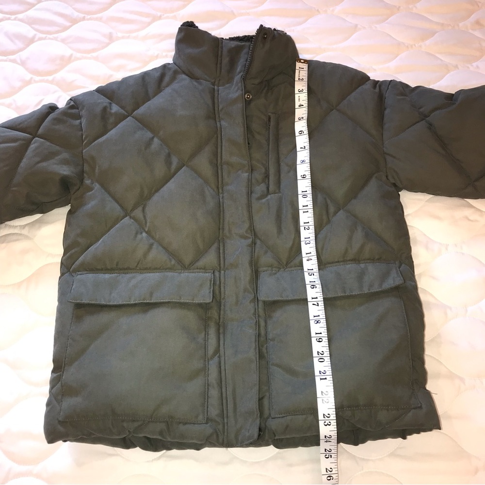 Universal Thread Utility Puffer Coat Jacket Green… - image 7